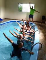 Grupo da Melhor Idade (Feliz Idade) de Japira, participam semanalmente de aulas de hidroginástica, acompanhadas por  instrutores de educação física!!!