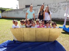 Dia do índio é comemorado no CMEI em Japira