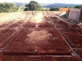 OBRAS DA SUPER CRECHE EM JAPIRA ESTÁ À TODO VAPOR