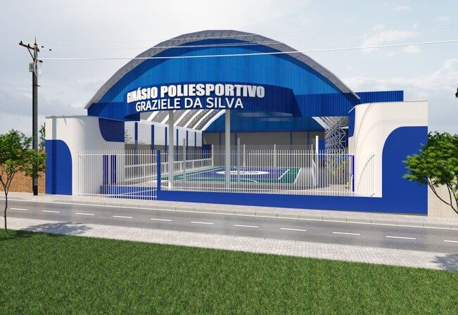 APROVADO O PROJETO PARA REFORMA DA QUADRA POLIESPORTIVA GRAZIELE DA SILVA. 