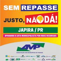 Campanha Sem Repasse Justo, Não Dá! mobilizará prefeituras paranaenses no dia 30/09.